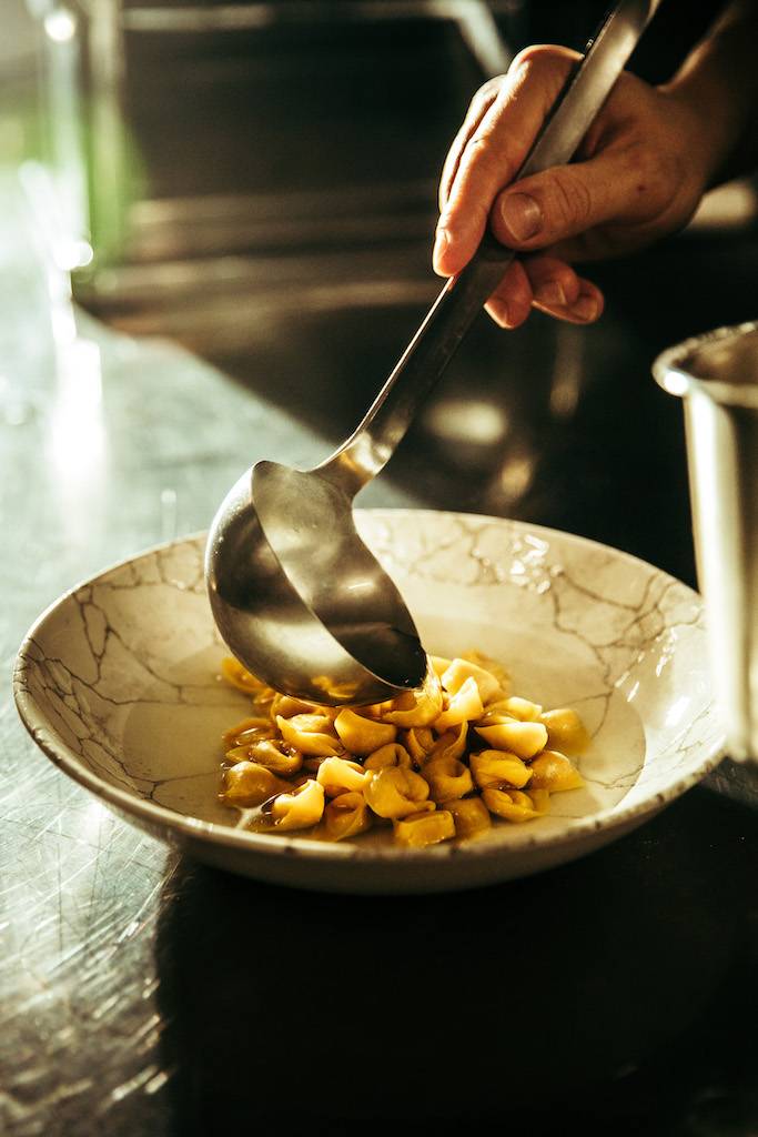 Preparazione Tortellini